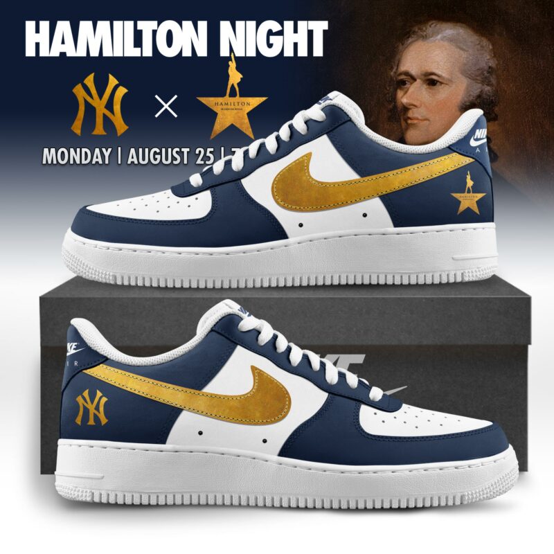 New York Yankees MLB x Hamilton Night 2025 Sneaker AF1