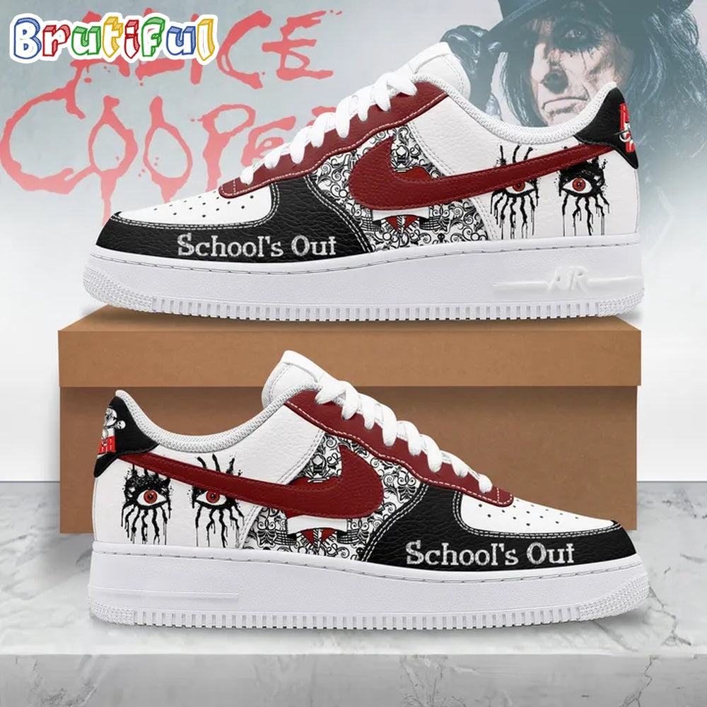 Alice Cooper School's Out Air Force 1 Shoes Sneaker