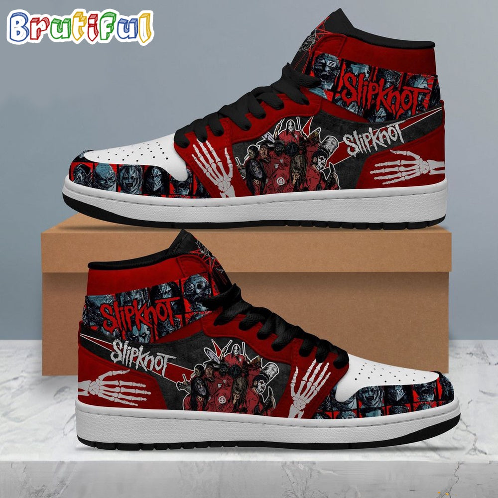 Here Comes The Pain 25th Slipknot Air Jordan 1 Shoes