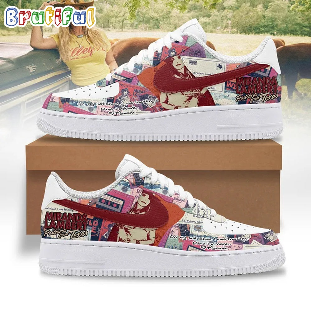 Miranda Lambert Postcards From Texas Air Force 1 Shoes Sneaker