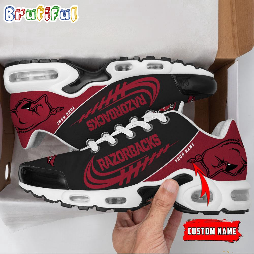 NCAA Arkansas Razorbacks Sport Team Custom Air Max Plus Shoes