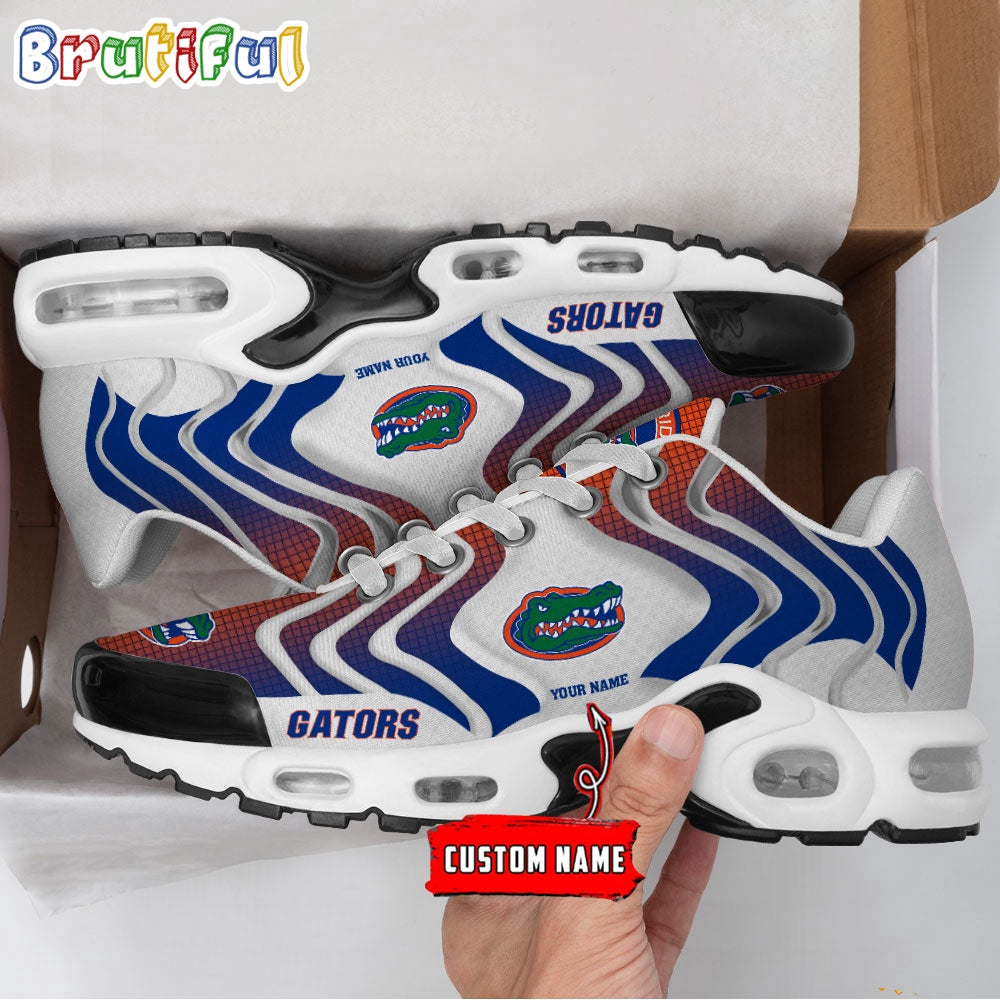 NCAA Florida Gators Logo Football Team Design Air Max Plus Shoes