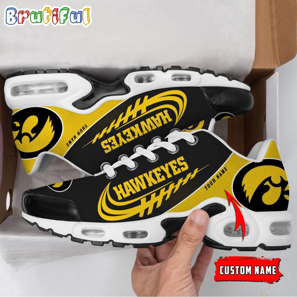 NCAA Iowa Hawkeyes Sport Team Custom Air Max Plus Shoes