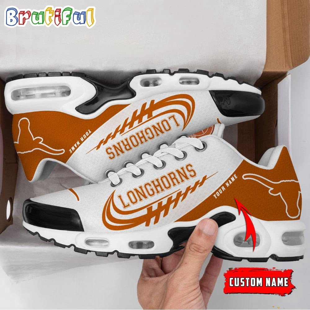 NCAA Texas Longhorns Sport Team Custom Air Max Plus Shoes