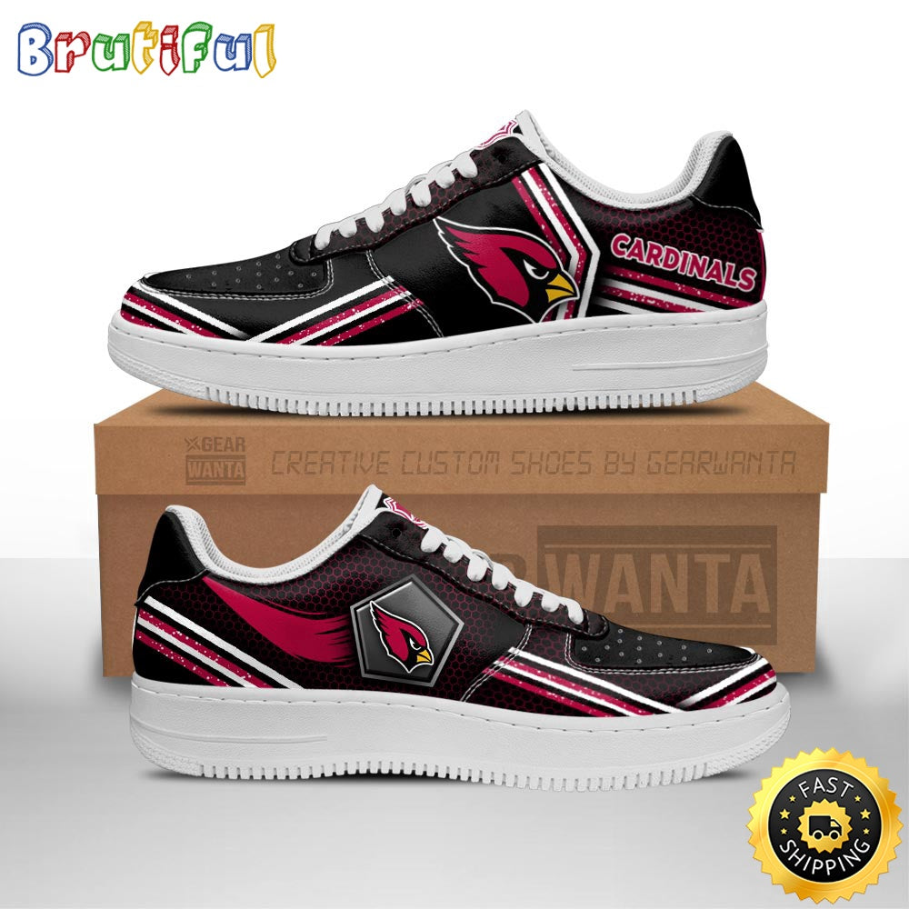 NFL Arizona Cardinals Air Force 1 Shoes Air Sneakers For Fans