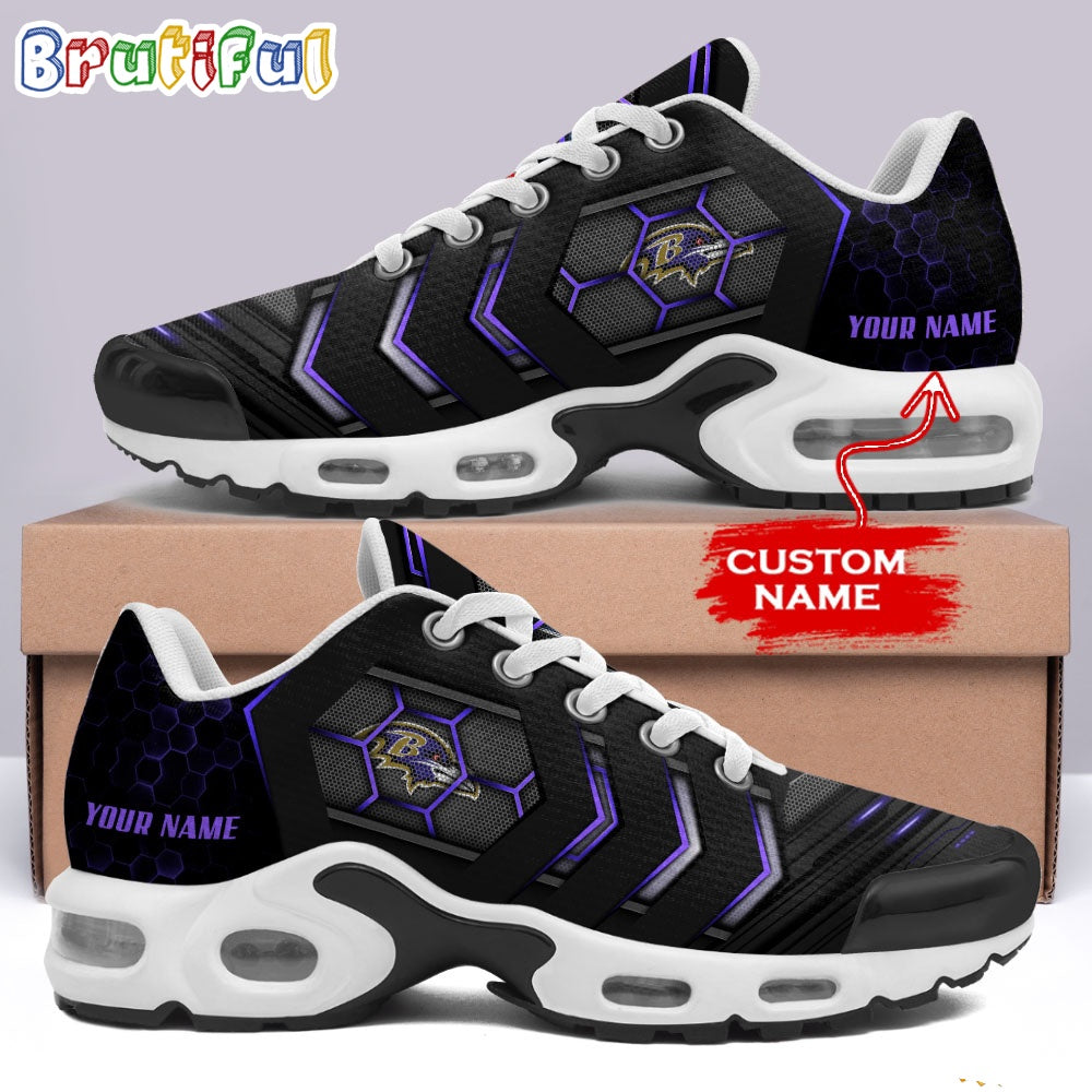 NFL Baltimore Ravens Football Air Max Plus Shoes