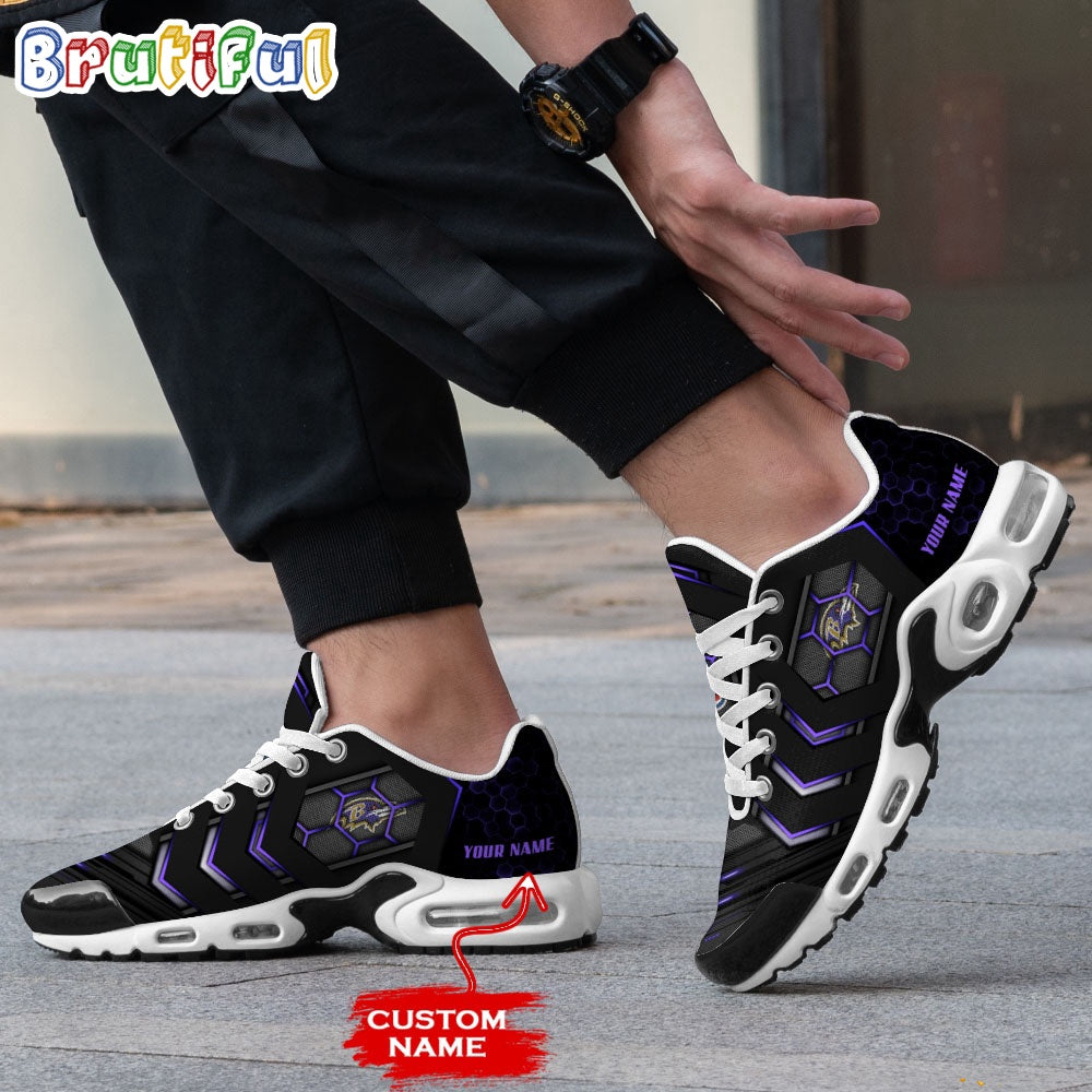 NFL Baltimore Ravens Football Air Max Plus Shoes