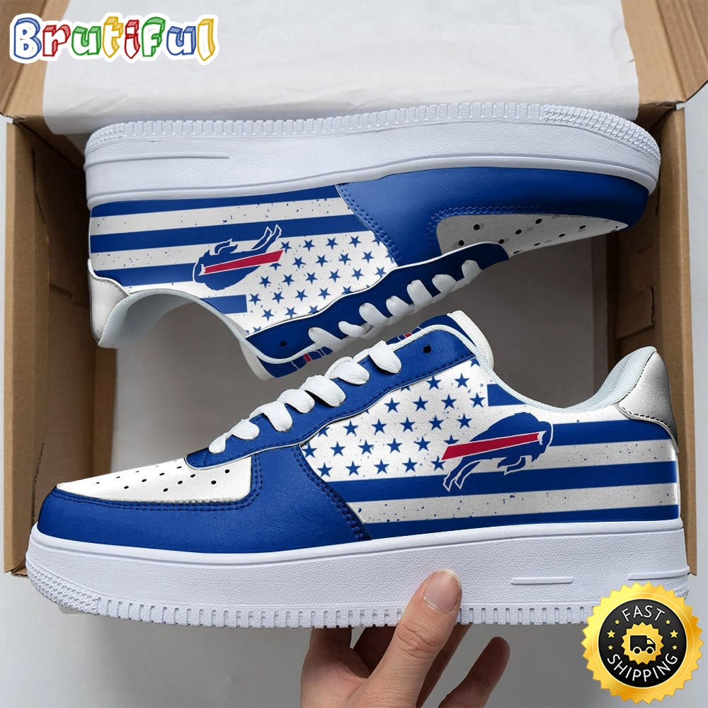 NFL Buffalo Bills Air Force 1 Shoes Urban Streetwear Shoes