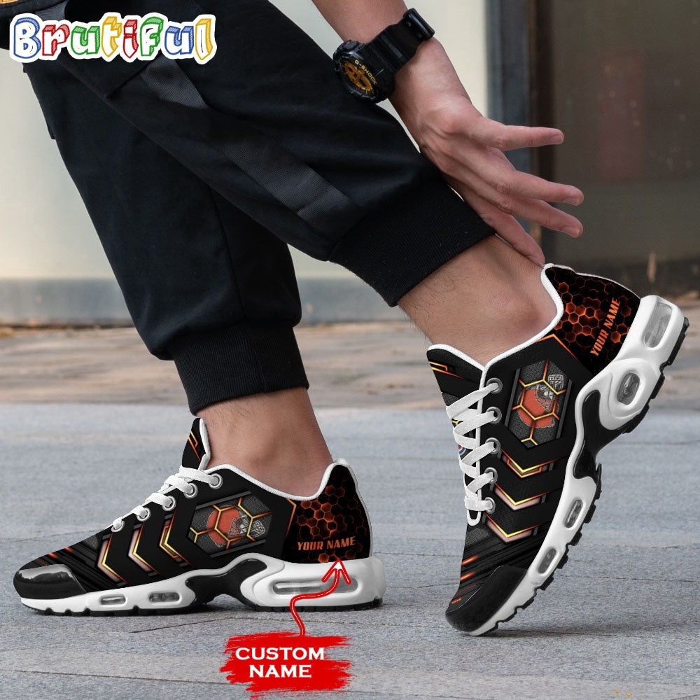 NFL Cleveland Browns Football Air Max Plus Shoes