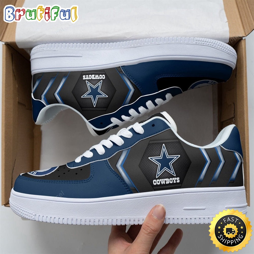 NFL Dallas Cowboys Air Force 1 Shoes Football Sports Shoes