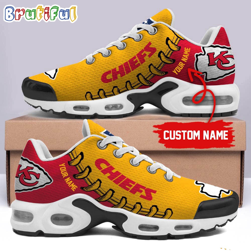 NFL Kansas City Chiefs Custom Air Max Plus Shoes