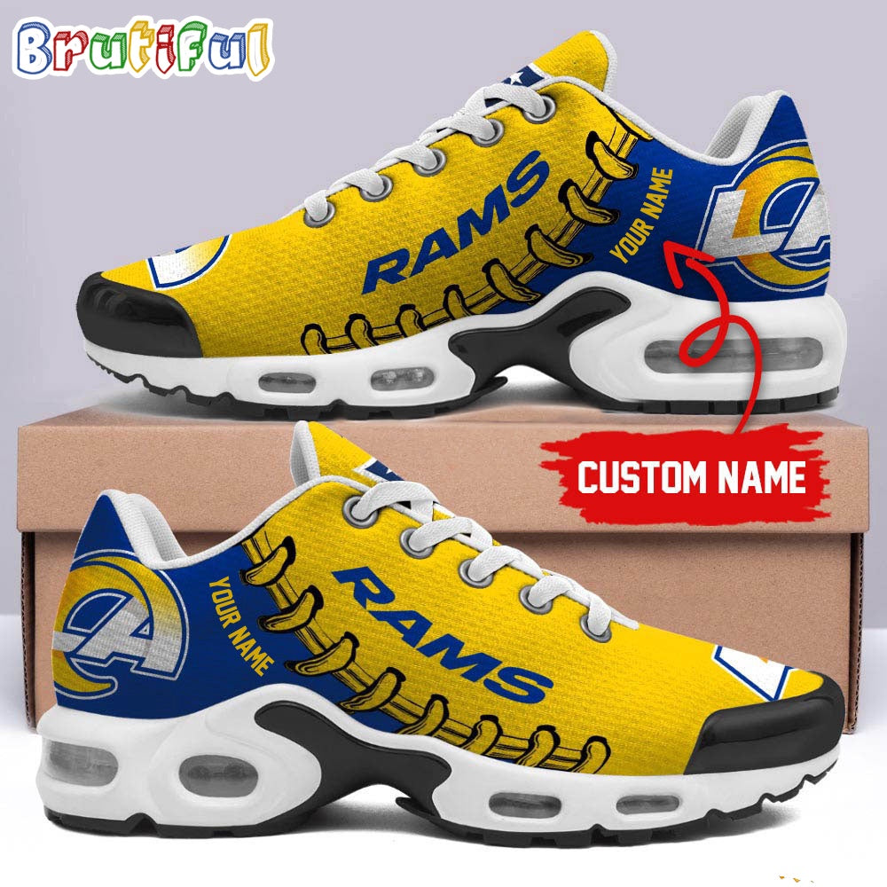 NFL Los Angeles Rams Custom Air Max Plus Shoes