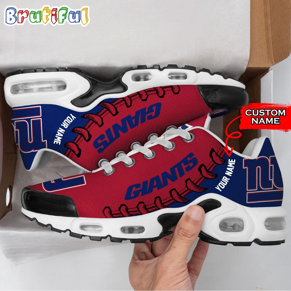 NFL New York Giants Custom Air Max Plus Shoes