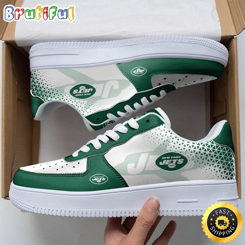 NFL New York Jets Air Force 1 Shoes Classic Air Force Kicks
