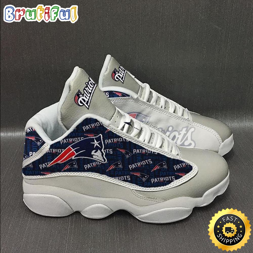 New England Patriots Nfl Ver 8 Air Jordan 13 Sneaker
