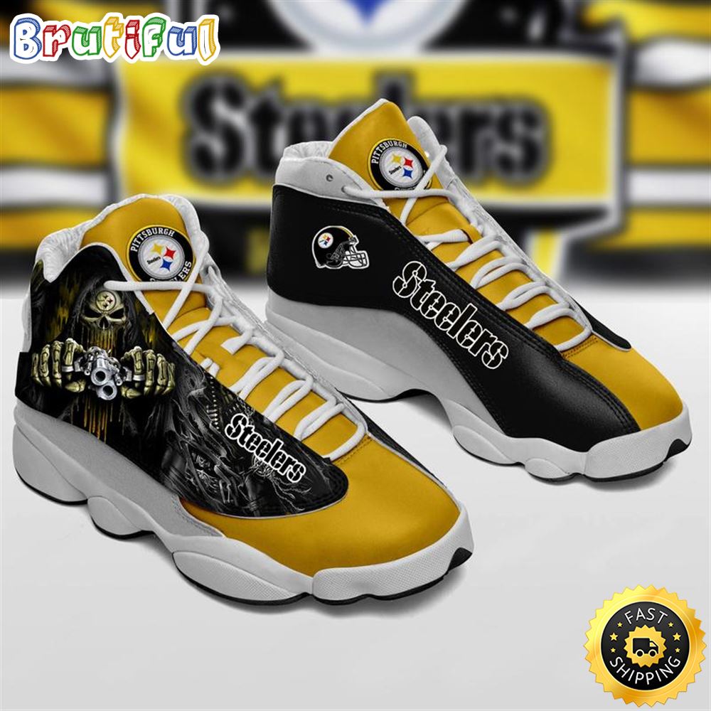Pittsburgh Steelers Nfl Ver 5 Air Jordan 13 Sneaker