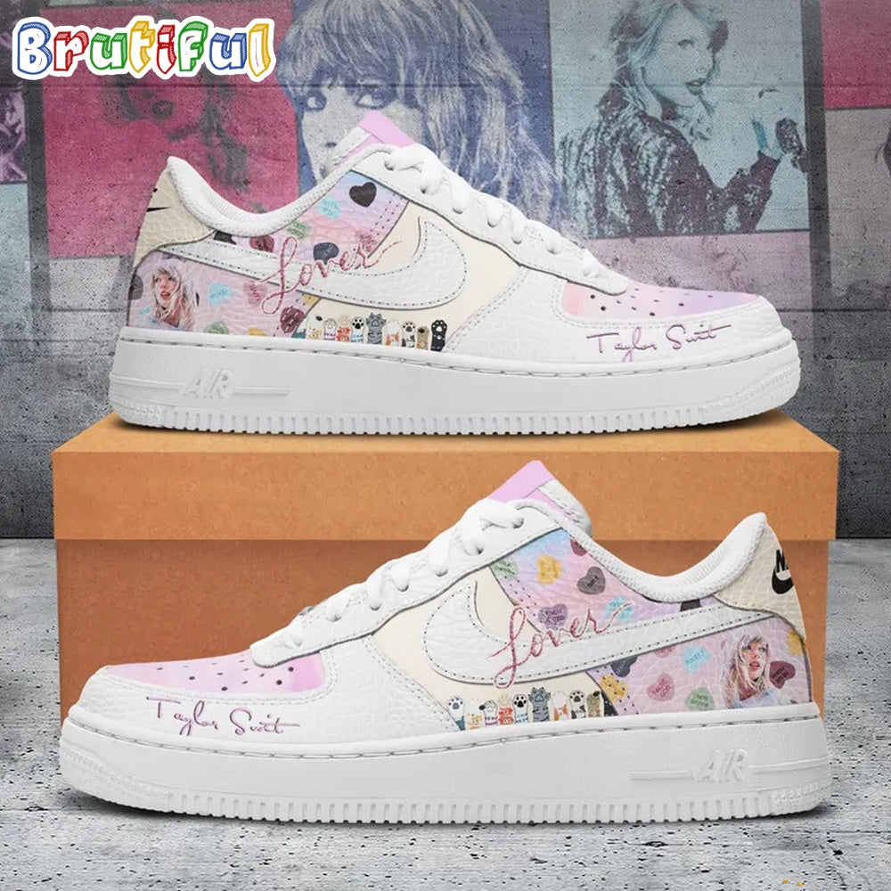 Taylor Swift Music Fans Gift Air Force 1 Shoes Sneaker