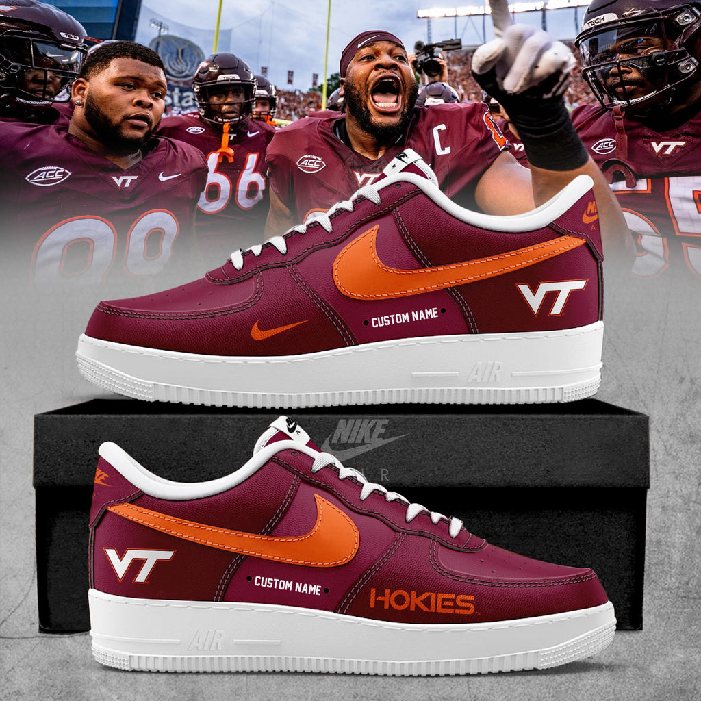 Virginia Tech Hokies Special Edition AF1 Sneakers