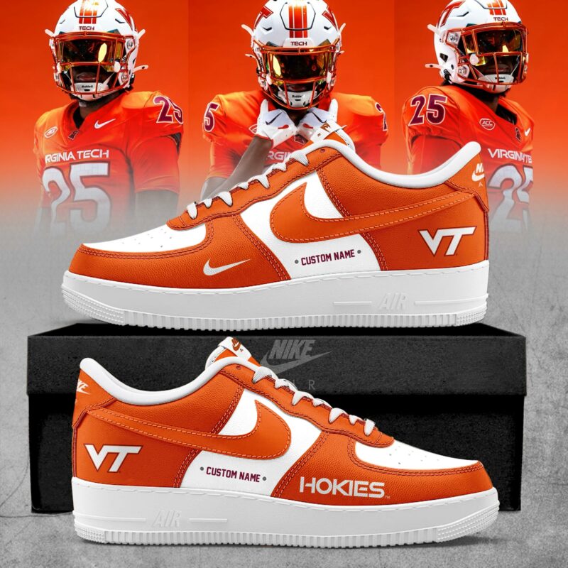 Virginia Tech Hokies Special Edition AF1 Sneakers