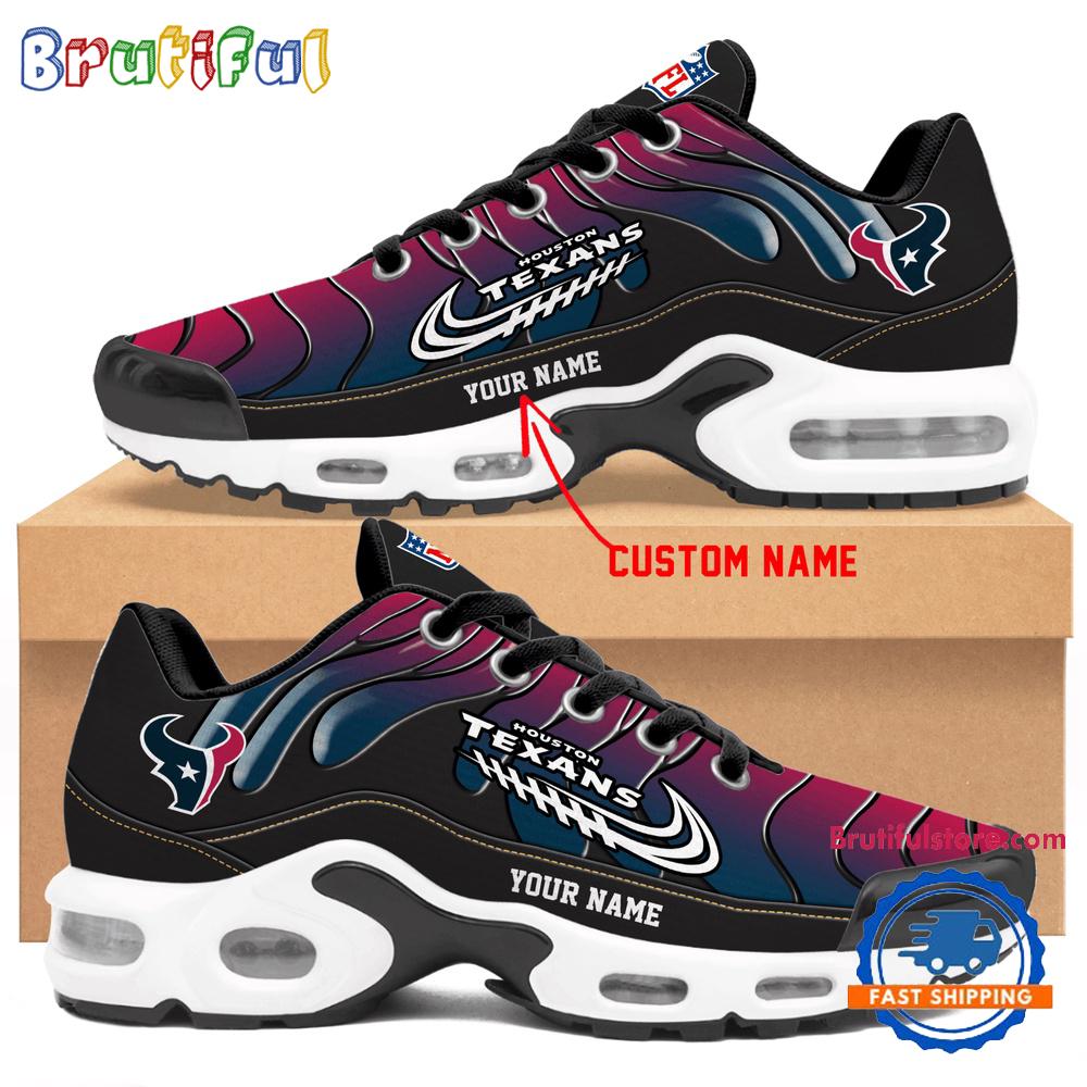 NFL Houston Texans Personalized Limited Edition Air Max Plus Shoes Sneaker