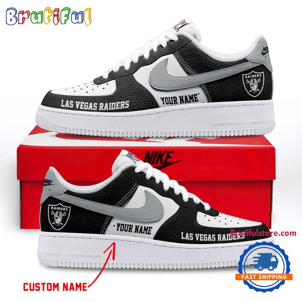 NFL Las Vegas Raiders Limited Edition Personalized Air Force 1 Shoes Sneaker