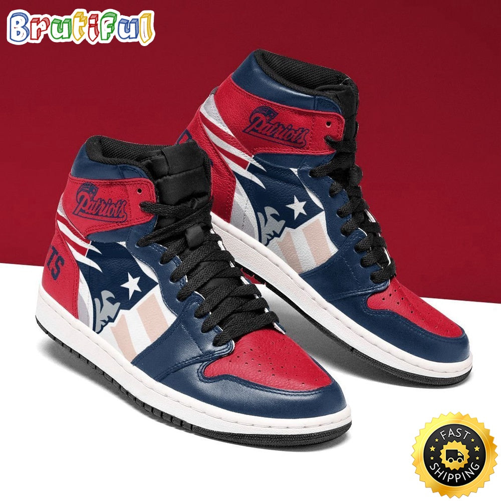 NFL New England Patriots Air Jordan 1 Shoes