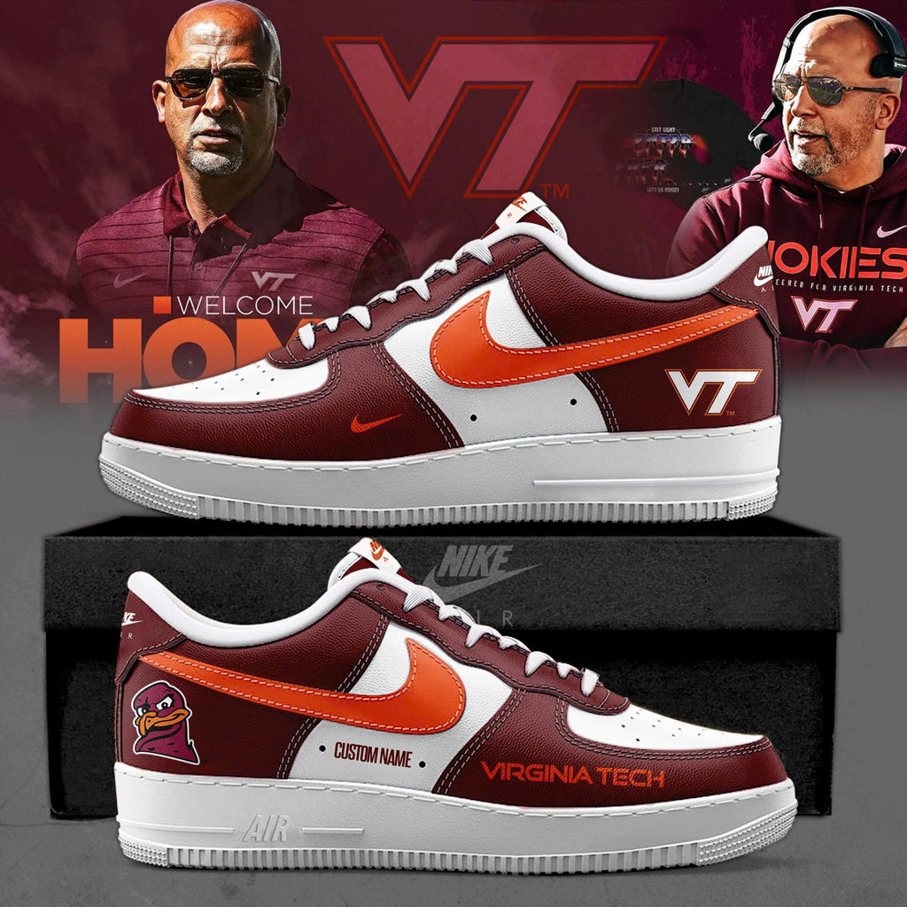 _ Virginia Tech 2025 New AF1 SNEAKER